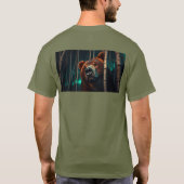 Grizzly Beer in het Bos T-shirt (Achterkant)
