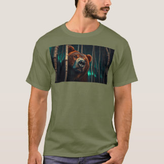 Grizzly Beer in het Bos T-shirt
