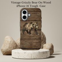 Grizzly Beer iPhone 16 Hoesje