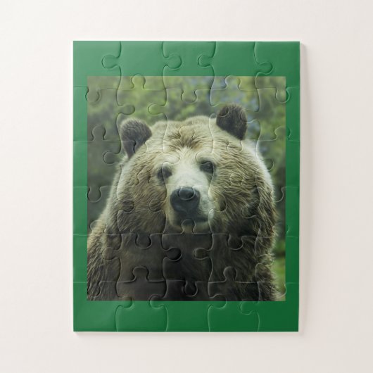 GRIZZLY BEER JIGSAW PUZZLE LEGPUZZEL (Verticaal)