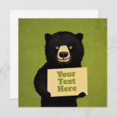 Grizzly Beer Kaart (Voorkant / Achterkant)