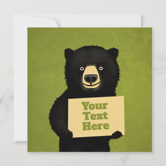 Grizzly Beer Kaart (Voorkant)