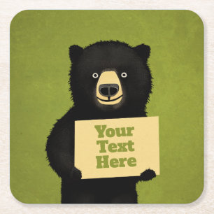 Grizzly Beer Kartonnen Onderzetters