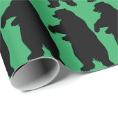 GRIZZLY BEER KERSTINPAKPAPIER CADEAUPAPIER (Rol Hoek)