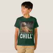 GRIZZLY BEER KINDER FUNNY 'CHILL' T SHIRTS (Voorkant volledig)