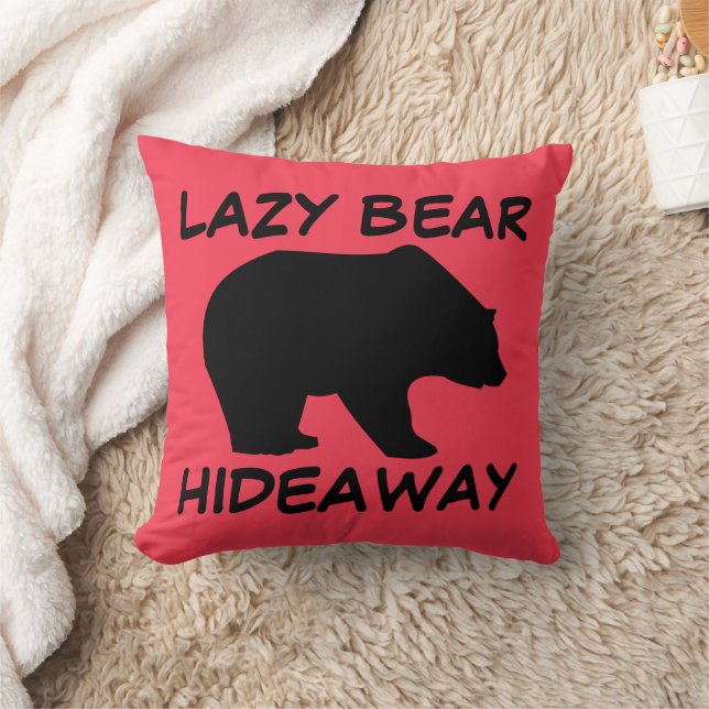 GRIZZLY BEER LAZY BEER HIDEAWAY Sierkussen (Deken)
