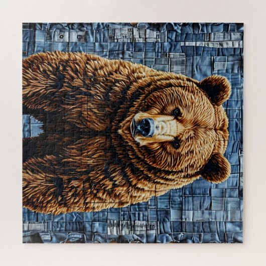 Grizzly beer legpuzzel (Horizontaal)