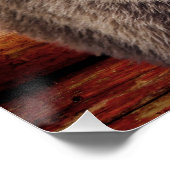 GRIZZLY BEER LOG CABIN POSTERS (Hoek)