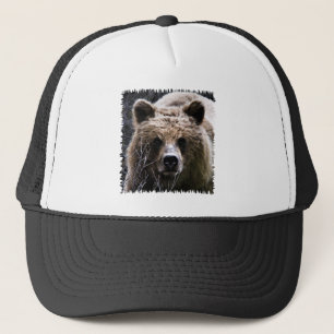 Grizzly Beer Logo Trucker Pet