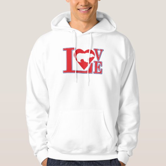 Grizzly Beer Love Hoodie (Voorkant)