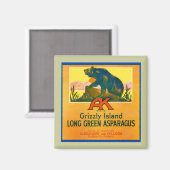 Grizzly Beer Magneet (Voorkant / Achterkant)