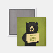 Grizzly Beer Magneet (Voorkant / Achterkant)