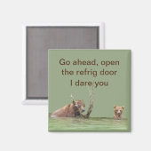 grizzly beer magnet (Voorkant / Achterkant)