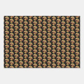 Grizzly Beer mam en snijkunst in wilde dieren Inpakpapier Vel (Voorkant 3)