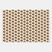 Grizzly Beer mam en snijkunst in wilde dieren Inpakpapier Vel (Voorkant 2)