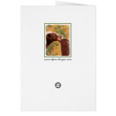 Grizzly Beer mam en snijkunst - Wildlife Art (Achterkant)