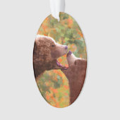 Grizzly Beer mam en snijkunst - Wildlife Art Ornament (voorkant)