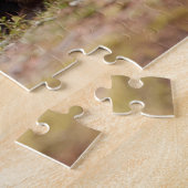 Grizzly Beer mama met afspeelse kubussen Legpuzzel (Zijkant)