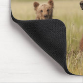 Grizzly Beer met Cub Muismat (Hoek)