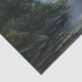 Grizzly Beer Misty Forest Decoupage Tissuepapier (Detail)