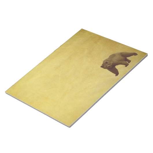 Grizzly Beer Notitieblok (Schuin)