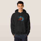Grizzly Beer Ocean Wave Surfboard Hoodie (Voorkant volledig)