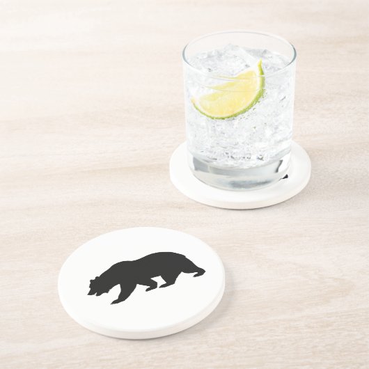 Grizzly Beer Onderzetter (Zijkant)