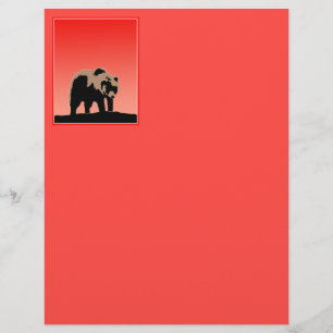 Grizzly Beer op zonsondergang - Originele Wildlife