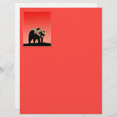 Grizzly Beer op zonsondergang - Originele Wildlife (Voorkant / Achterkant)