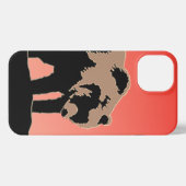 Grizzly Beer op zonsondergang - Originele Wildlife iPhone Hoesje (Achterkant horizontaal)