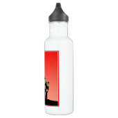 Grizzly Beer op zonsondergang - Originele Wildlife Waterfles (Rechts)