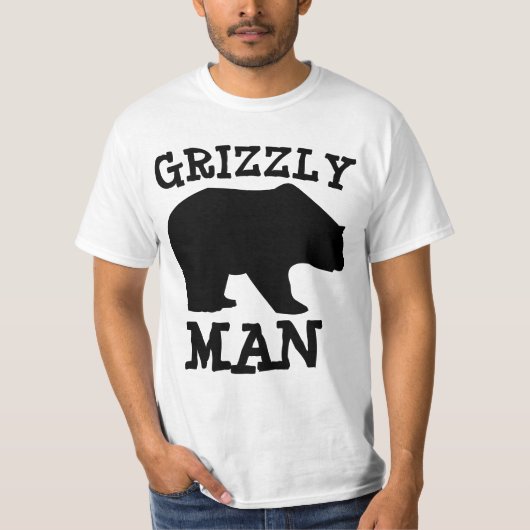 GRIZZLY BEER PAPA T-shirt (Voorkant)