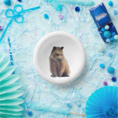 grizzly beer papier borden papierbakken papieren kommen (Feest)