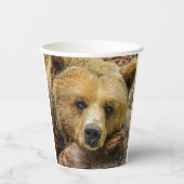 Grizzly Beer Papieren Bekers (Voorkant)