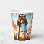 Grizzly Beer Papieren Bekers (Achterkant)