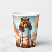 Grizzly Beer Papieren Bekers (Voorkant)
