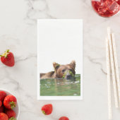 grizzly beer papieren gasthanddoeken servet (Insitu)