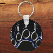 Grizzly Beer Paw Sleutelhanger (Voorkant)