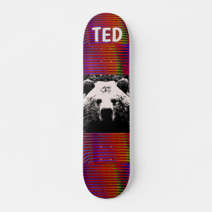 GRIZZLY BEER PERSONALIZED CUSTOM SKATEBOARDS