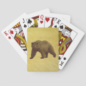 Grizzly Beer Pokerkaarten (Achterkant)