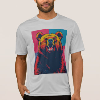 Grizzly Beer Pop Art T-shirt