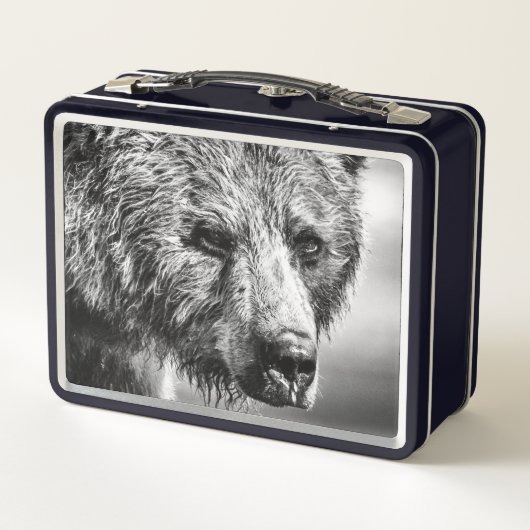 Grizzly beer portret (Achterkant)