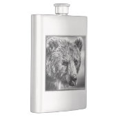 Grizzly beer portret flacon (Rechts)