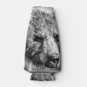 Grizzly beer portret flesjeskoeler (Voorkant)