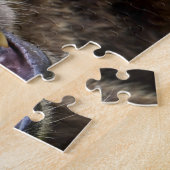 Grizzly Beer Portret, Jigzaag Puzzle Legpuzzel (Zijkant)