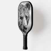 Grizzly beer portret pickleball paddle (Links)