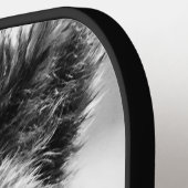 Grizzly beer portret pickleball paddle (Links Detail)