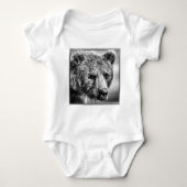 Grizzly beer portret romper (Voorkant)