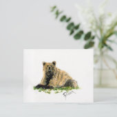 Grizzly Beer Post Card Briefkaart (Staand voorkant)