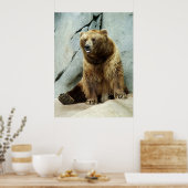 Grizzly Beer Poster (Keuken)